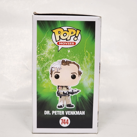 Funko POP! Ghostbusters #744 Dr. Peter Venkman Marshmallow in A POP Protector - Picture 2 of 6
